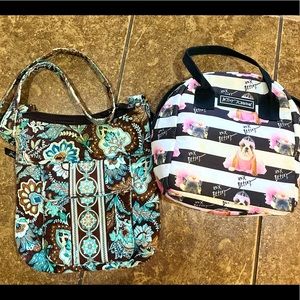 Vera Bradley Crossbody AND Betsy Johnson Lunch tote